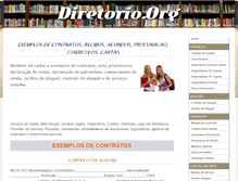 Tablet Screenshot of diretorio.org